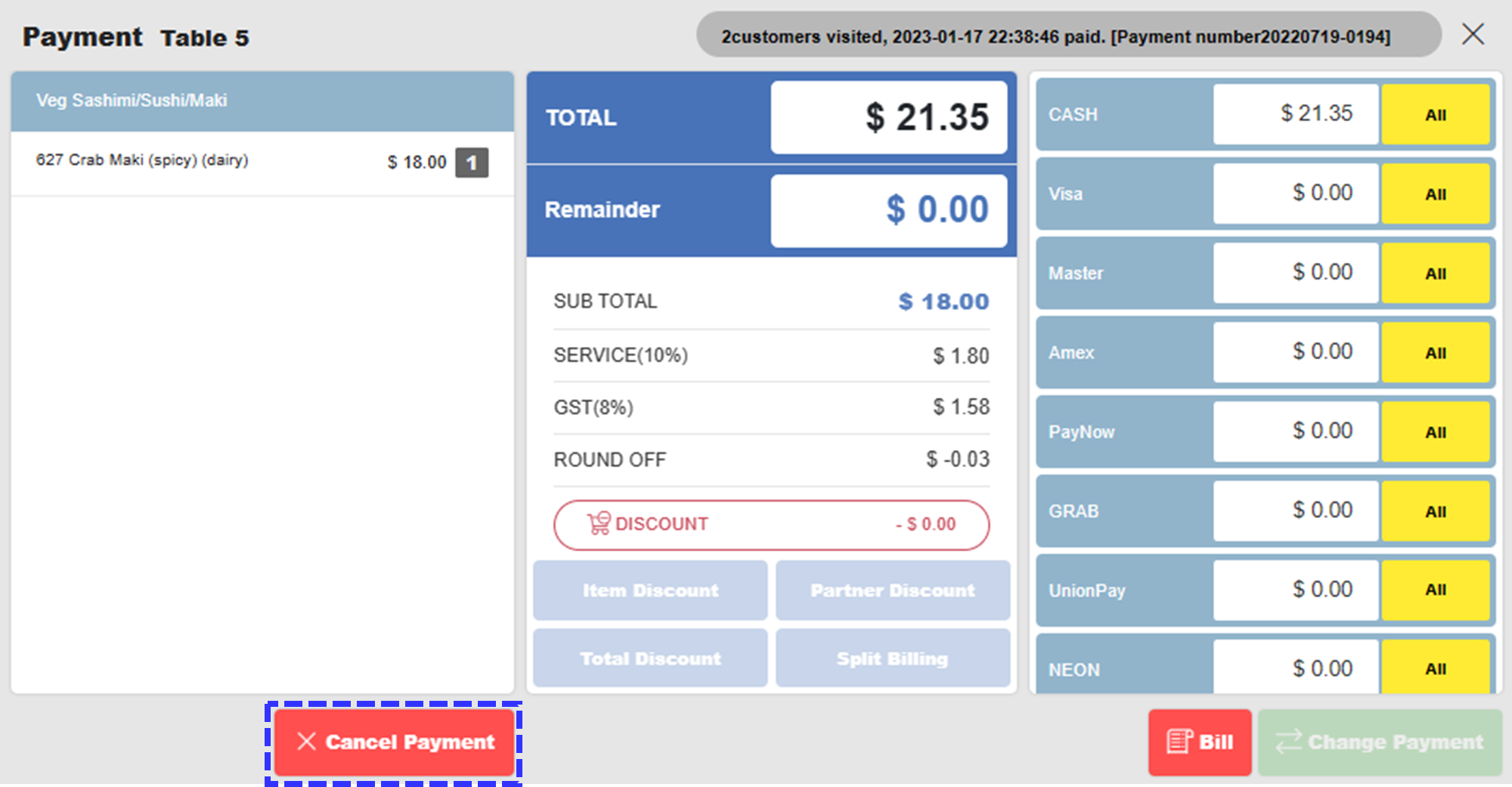 Cancel a Payment or Change Payment Type - Nstory Insider
